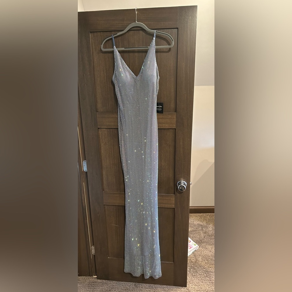 Baltimore Slate Lumi Sparkle Gown